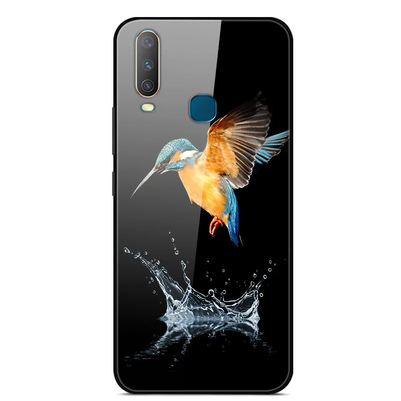as photo 26 Чехол из закаленного стекла для Vivo Y17, чехол, жесткая задняя крышка для Vivo Y15, чехол для Vivo Y12, чехол из ТПУ, бампер для Vivo Y3, чехол, Funda - Цвет: as photo 26