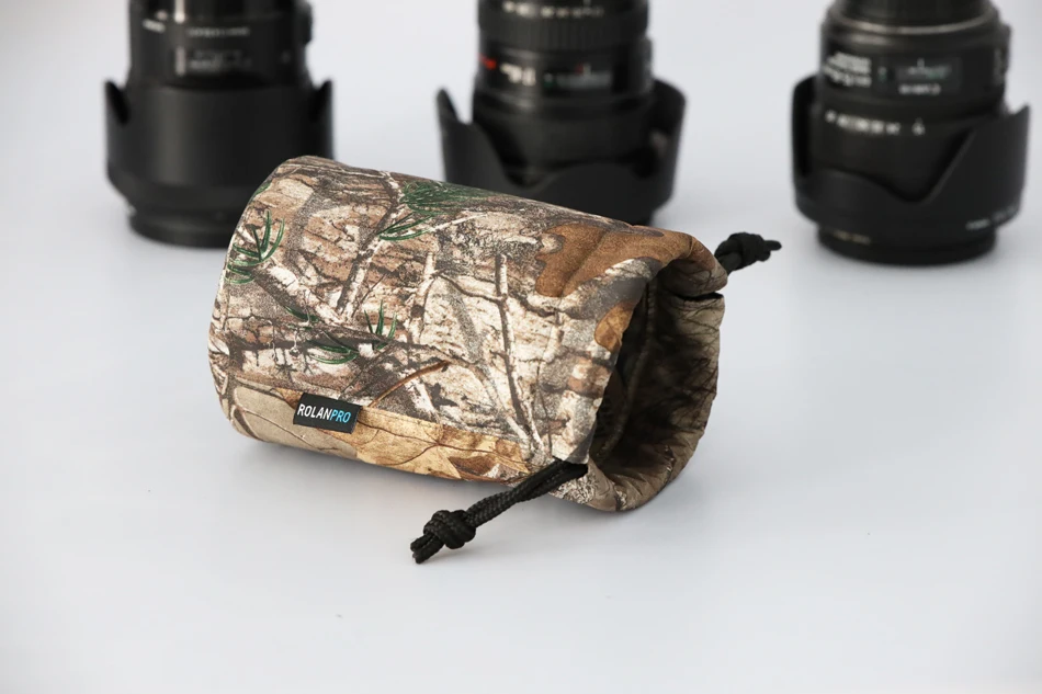Линзы rolanpro сумка для хранения вкладыш Canon Nikon sony Sigma Tamron Olympus Fujifilm объектив DSLR
