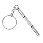 NICEYARD 3 в 1 отвертка из сплава брелок для ключей Мини Phillips и шлицевая отвертка Комбинации часы очки инструмент для ремонта ручных инструментов