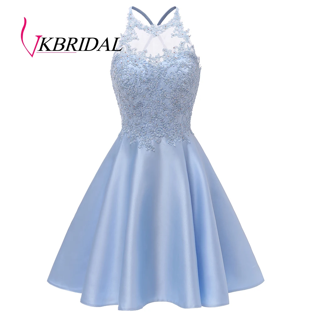 VKbridal разноцветное переливающееся платье с блестками для выпускного вечера | Платья для выпускного бала -4000051548439