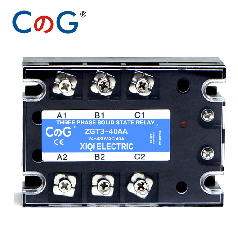 

CG ЗGT3-10AA/25AA/40AA трехфазное твердотельное реле