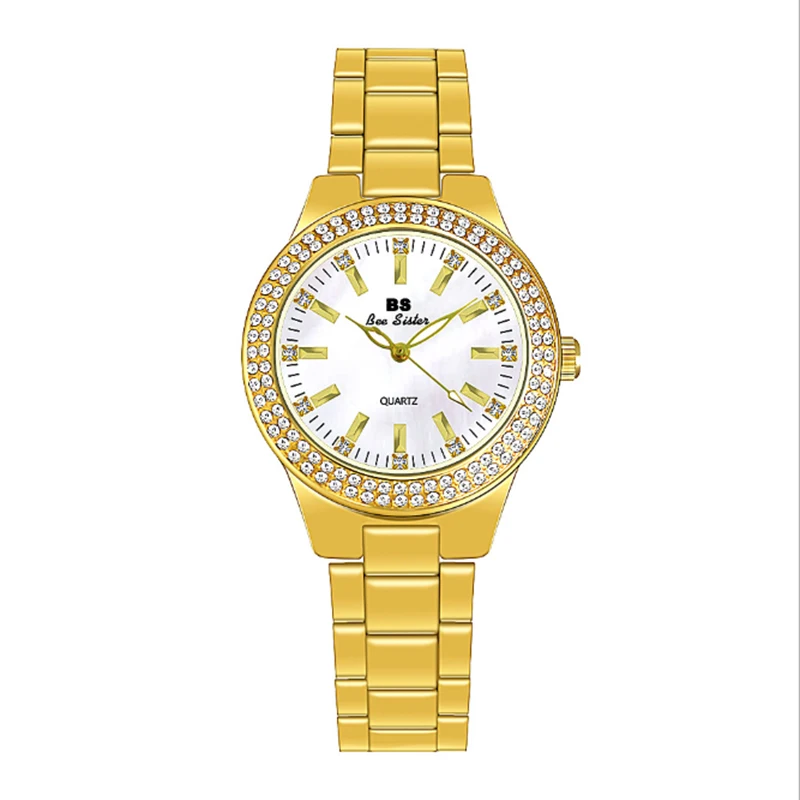 

Tike Toker New hot watch chain customized full diamond women's Watch