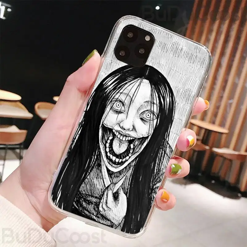 

Japanese Horror Comic Tomie Phone Case For IPhone 11 12 Pro XS MAX 8 7 6 6S Plus X 5S SE 2020 XR Cover