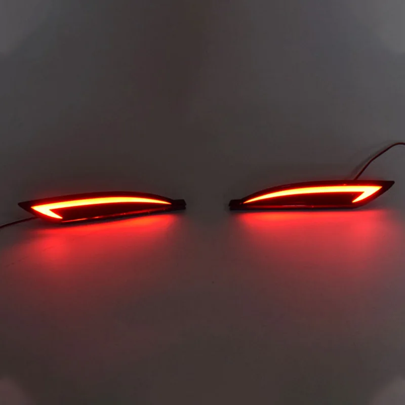 Автомобильный Стайлинг Светодиодный отражатель заднего бампера светильник s для