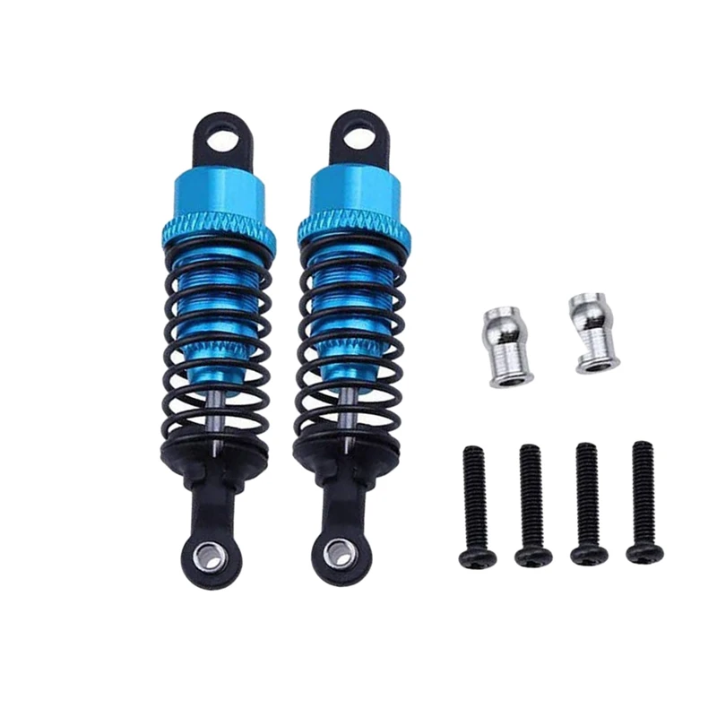

2Pcs Aluminum Shock Absorber Upgrade Parts for 1:18 Wltoys A959 A969 A979 K929 Replacement A949-55 Rc Car Remote Control Blue