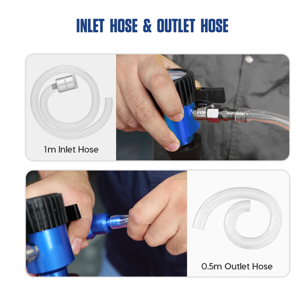 MRCARTOOL Car Coolant Refill Tool Kit Pressure Tester Pull Vacuum Radiator Gauge Water Tank Leakage Detector | Автомобили и