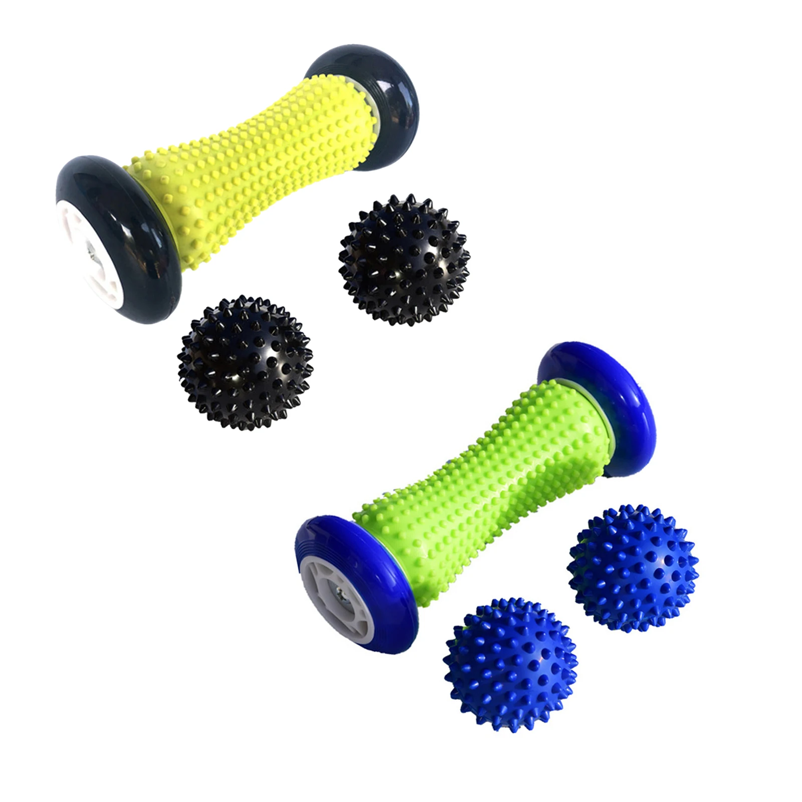 

Foot Massage Roller Peanut Double Lacrosse Spiky Ball Myofascial Balls For Plantar Fasciitis Mobility Back Foot Arch Pain Relief