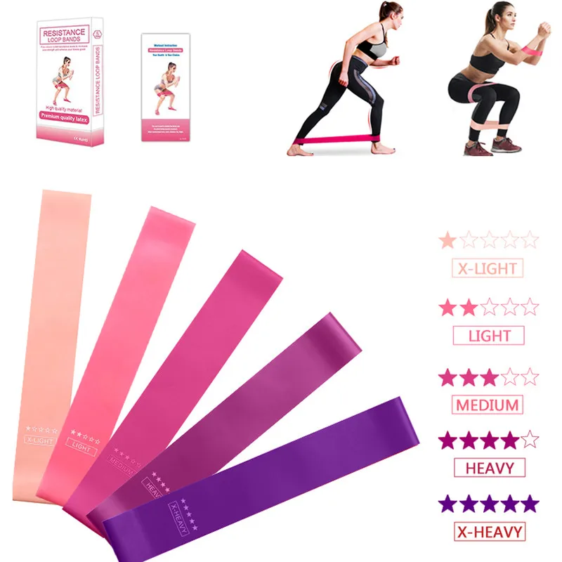 

Training Fitness Gum Exercise Gym Strength Resistance Bands Pilates Sport Rubber Fitness Bands Crossfit Workout Equipment