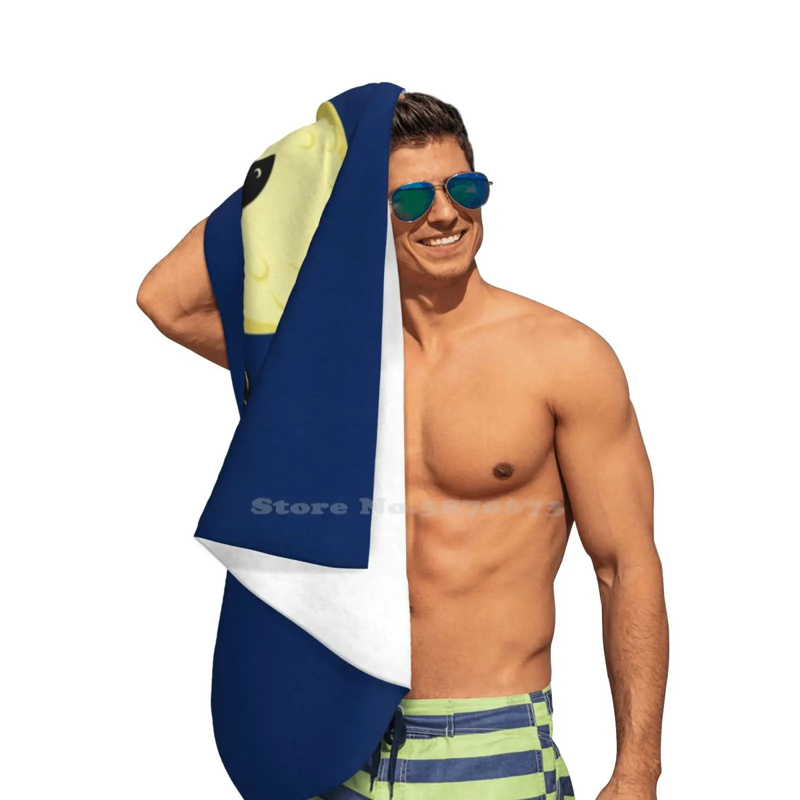 Мягкое Полотенце для душа Fly High персонализированный астронавт галактика луна