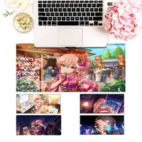 promotion the idolmster mika jougasaki gaming mousepad large big mouse mat desktop mat computer mouse pad for overwatch
