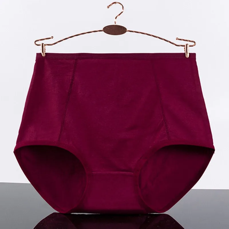 Plus size women panties cotton high waist body shaping briefs female Ultra-thin Comfortable Panties For Women | Женская одежда