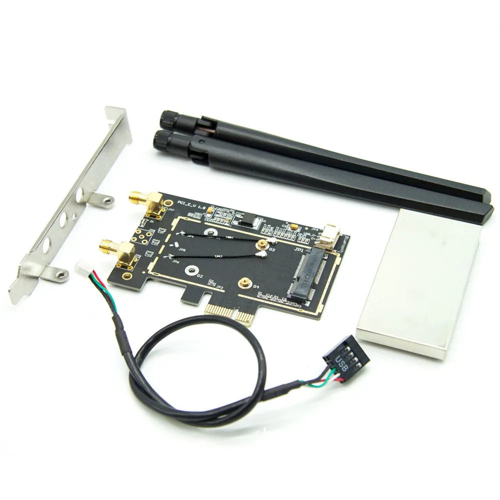 

MINI PCIE к PCIE AC беспроводная сетевая карта адаптер для BCM94352 7260AC AR5B22