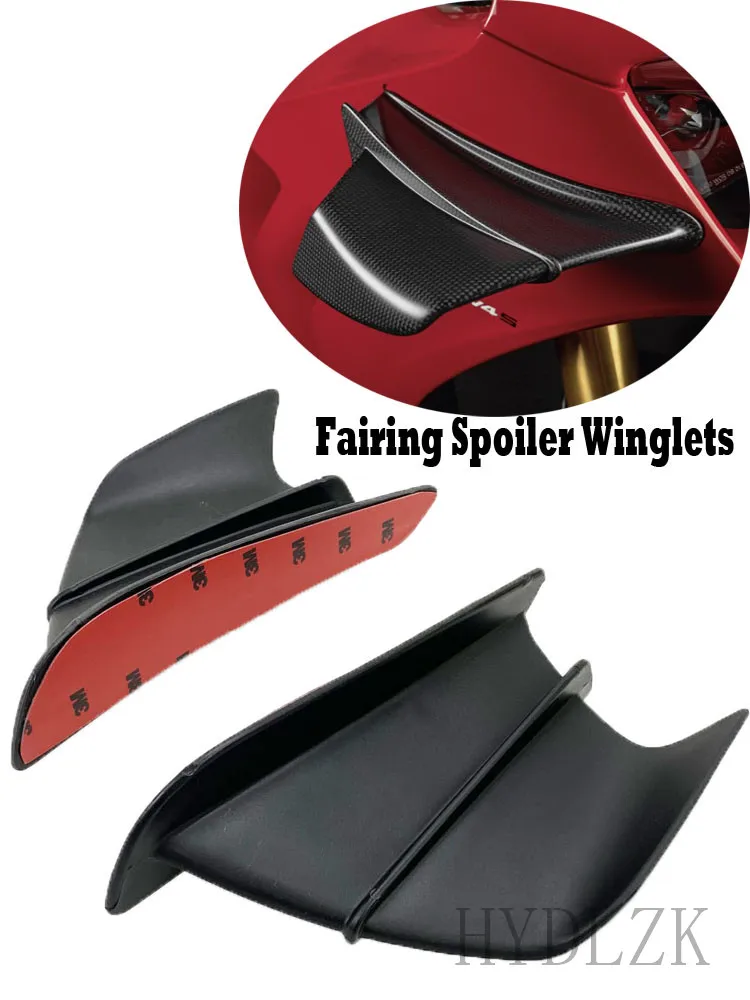 

Motorcycle Winglet Aerodynamic Wing Kit Spoiler For KAWASAKI Ninja H2 H2R Yamaha BWS RS JOG JOE GP