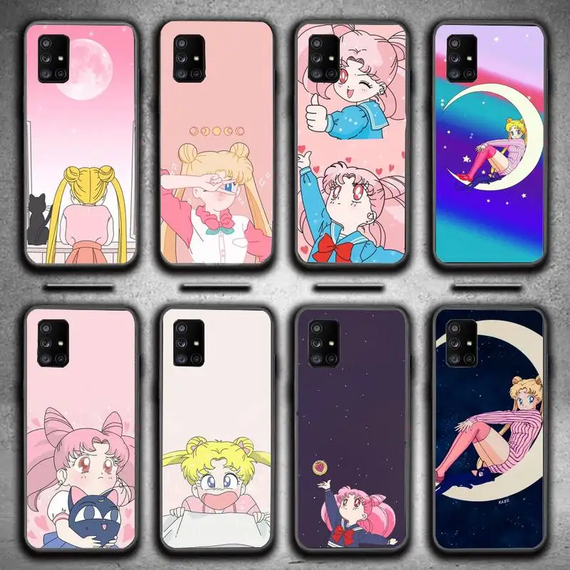 

Lovely Sailors Cute Moon Phone Case for honor 8A 10 10i 9 Lite 5A 7A 8x 9x Pro 20 7c 8c PLAY Cover coque