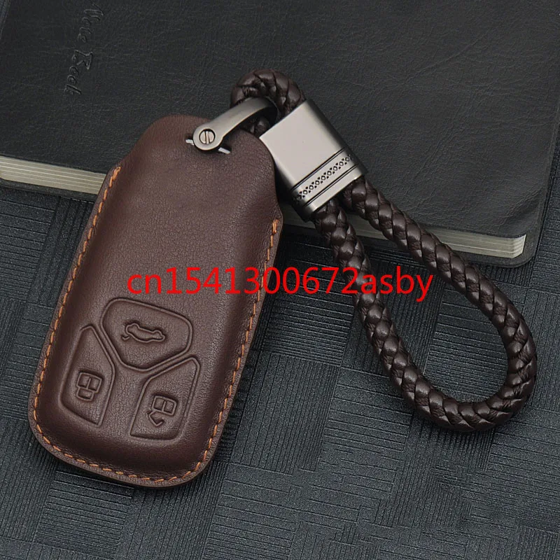 

Кожаный чехол для ключей Audi 2020/21 A4L A5 Q7 TT Q5L