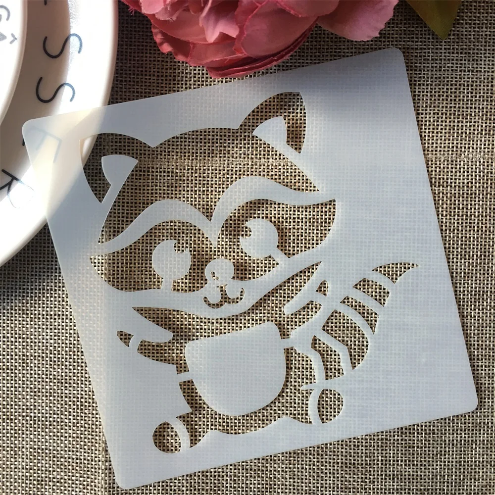 1 шт. 5*5 дюймов трафареты для разных видов искусственных живописей|Трафареты| |