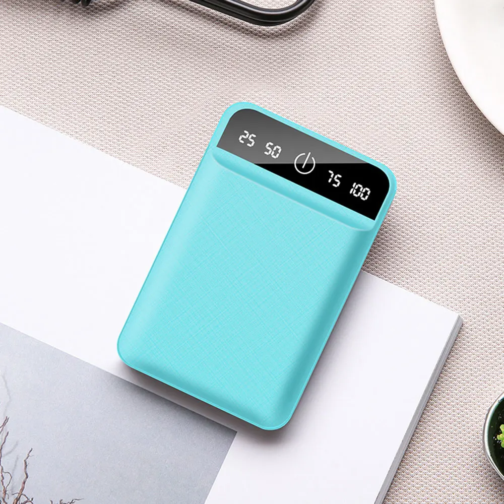 FLOVEME mi ni power Bank 4800 мАч светодиодный внешний аккумулятор с мультяшным рисунком для iPhone Xiaomi mi, портативное зарядное устройство