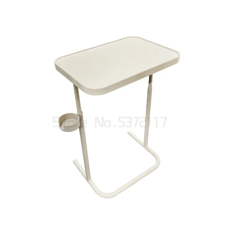 

Household computer table side table notebook support folding table with cup holder