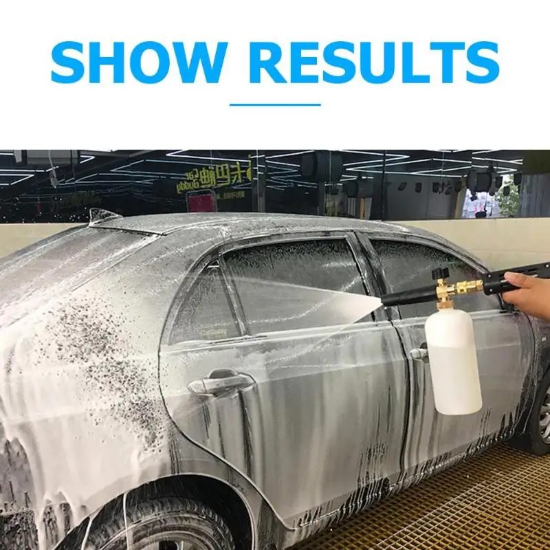 Профессиональный пистолет высокого давления 290 бар для Karcher серии K пенная насадка генератор Автомойка* 80 мм
