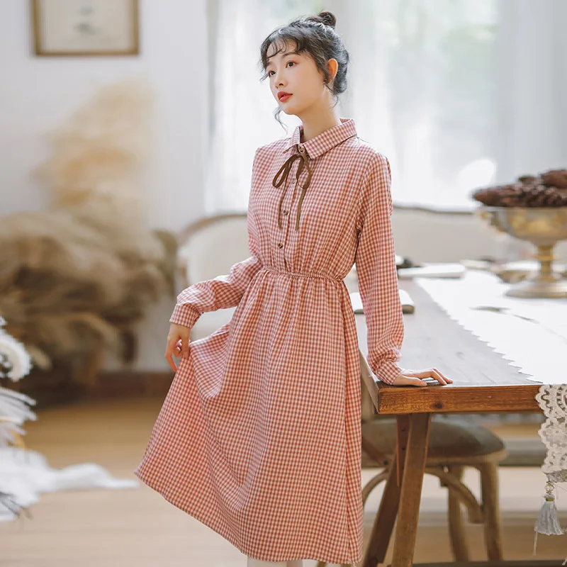 Новинка 2019 модная женская одежда осенне зимнее платье платья длинное