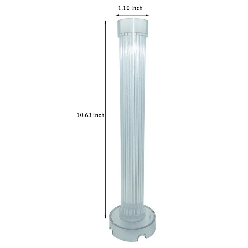 MILIVIXAY Pack of 2 Plastic Candle Molds for Making Pillar/Cylinder/Hexagon/Sprial Shaped Supplies Crafts |