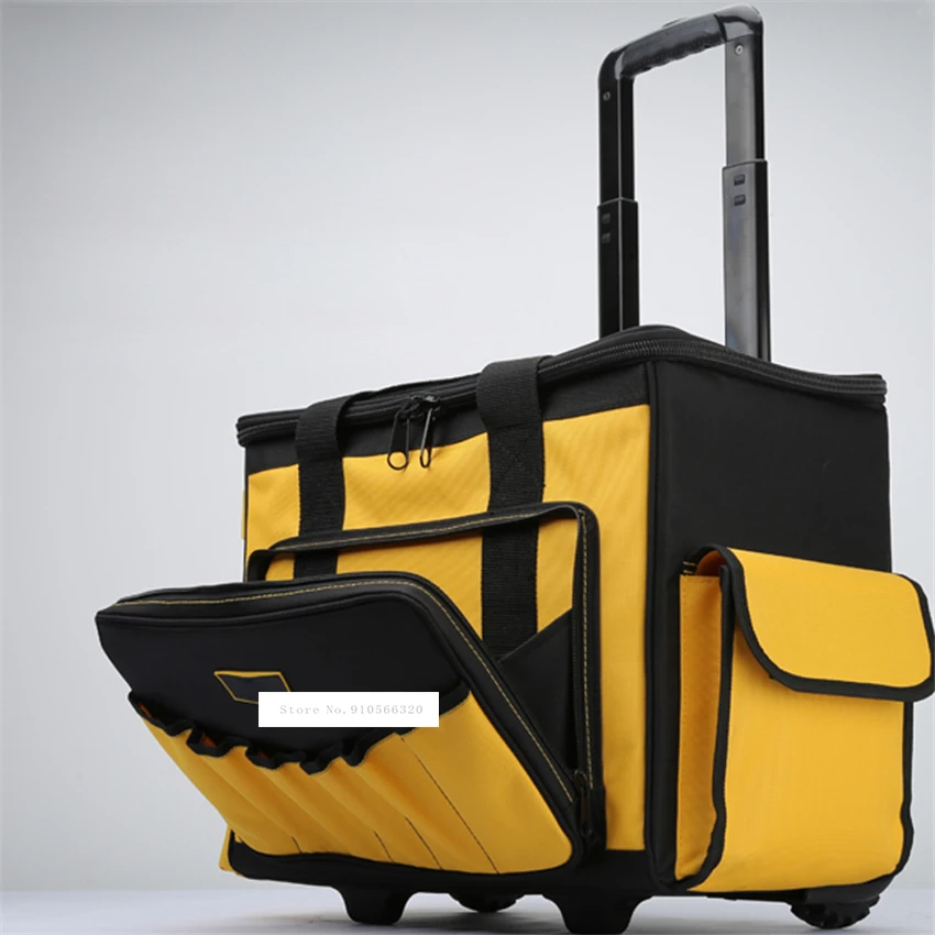 Сумка-тележка для инструментов на колесиках многофункциональная износостойкая