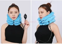 neck corrector cervical traction device for household inflatable neck pain medical correction stretching neck pain lower head