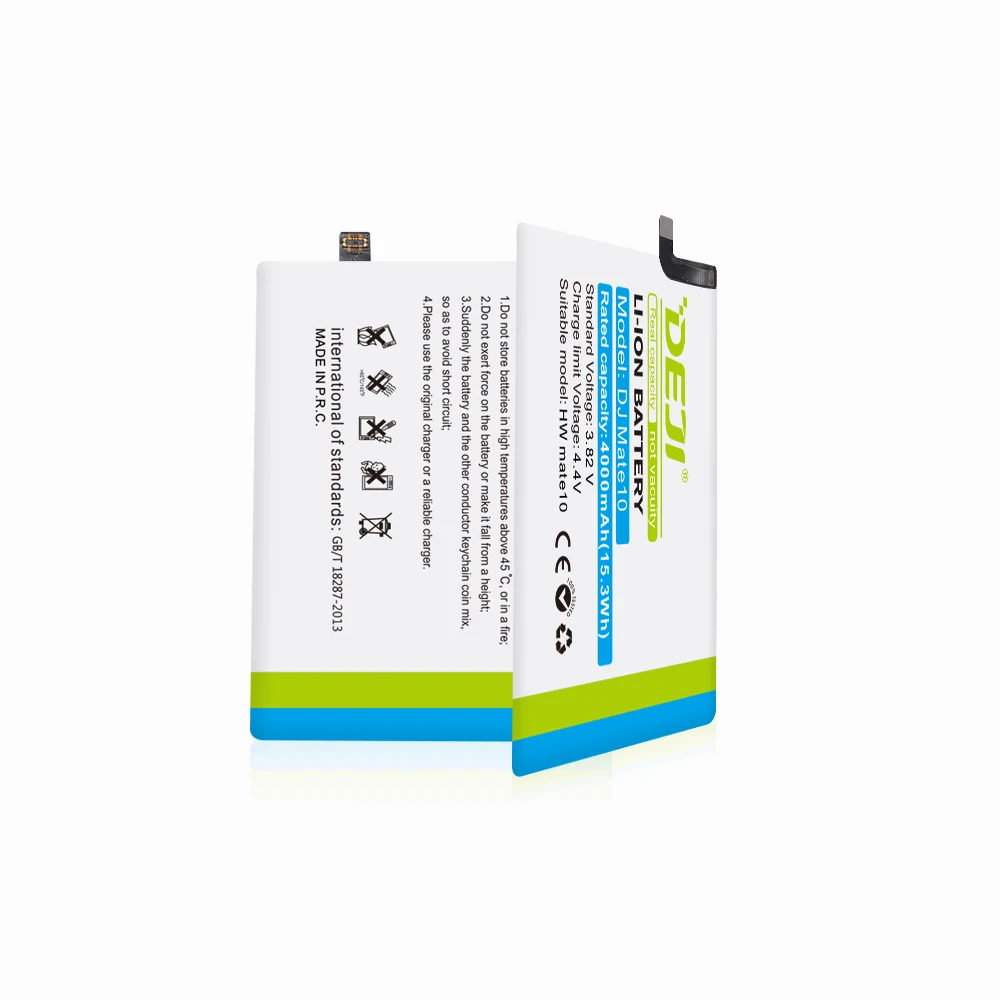 

DEJI For HUAWEI Mate10 Original phone Battery High Capacity 4000mAh Internal Bateria Replacement 3.82V High Quality