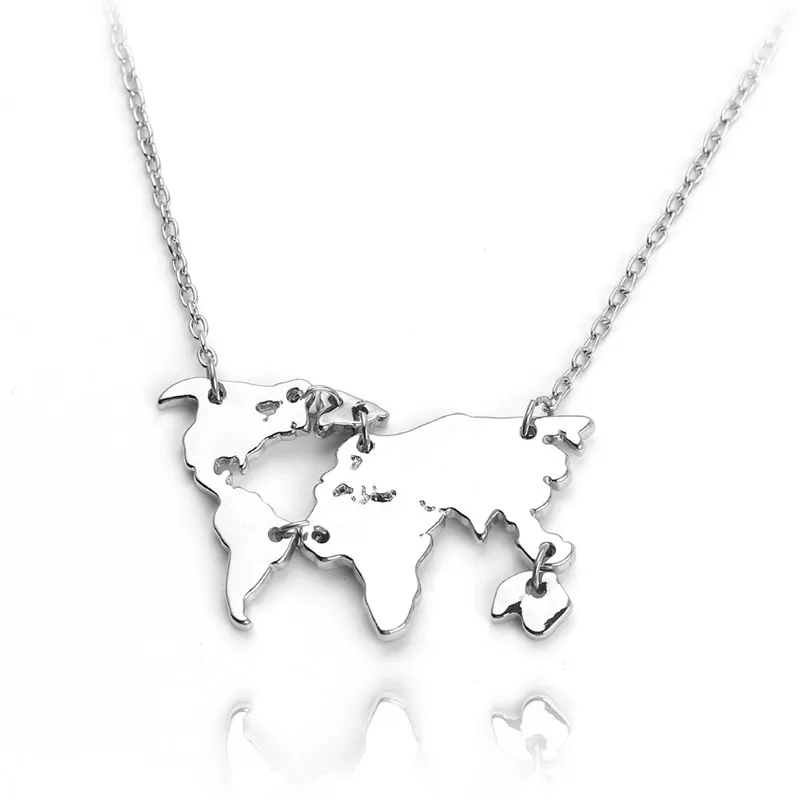 Фото Горячая Распродажа кулоны молекула серотонина ожерелье с допамина картой мира