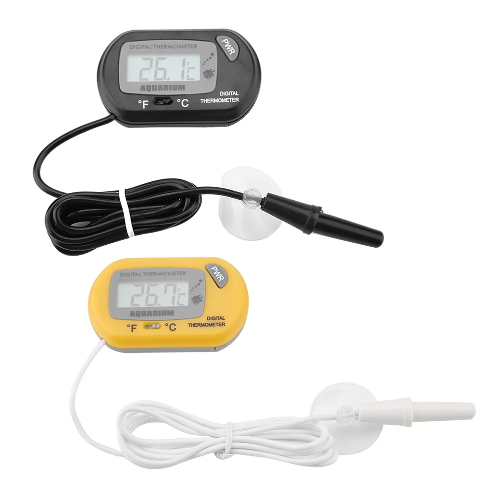LCD Digital Thermometer for Aquarium Fish Tank Indoor Convenient Temperature Sensor Gauge Meter Water Controller | Дом и сад