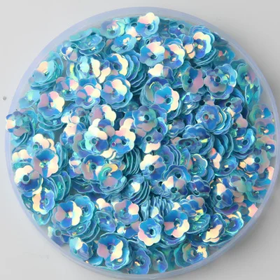 1200pcs/Lot White Color 5mm 3D Plum Flower PVC Sequins Sewing Craft/Embellishment Findings Women Garments Accessories | Дом и сад