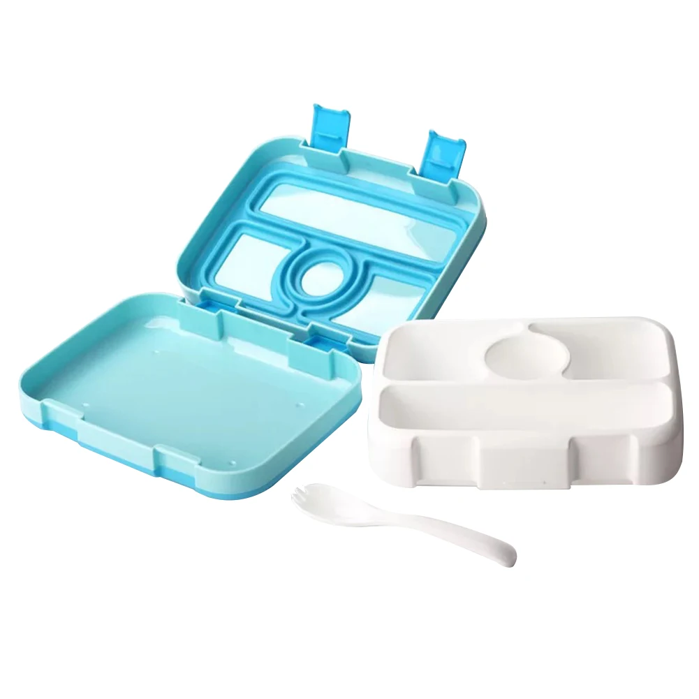 Портативный несколько сеток столовая посуда Ланч-бокс студенческие дети