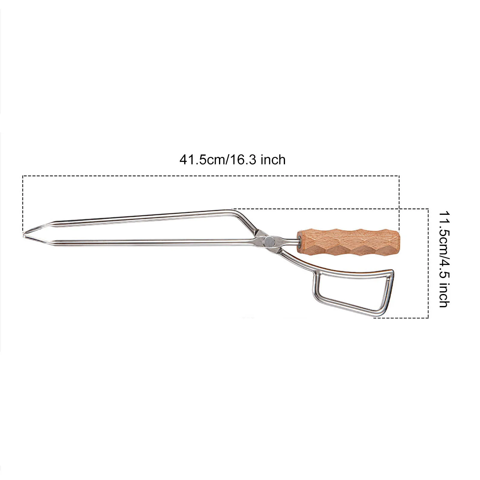 Ножницы для древесного угля ножницы огня инструмент барбекю древесный уголь