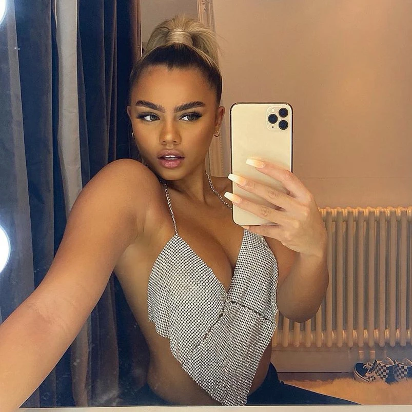 Блестящий блестящий хрустальный укороченный топ с открытой спиной для вечеринки