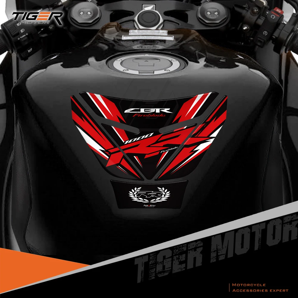 3D мотоциклетный чехол наклейка на бензобак для Honda CBR1000RR Fireblade Tankpad 2008 2016|Наклейки