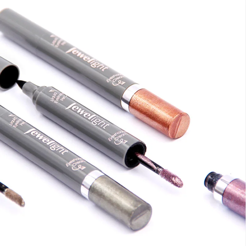 

Music Flower Glitter Eye Liner Liquid Eyeshadow Double End Waterproof Cosmetic EY669