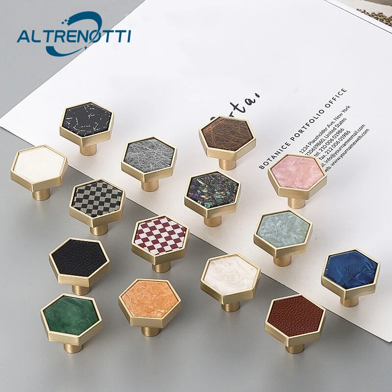 

Brass Furniture Handle Luxury Single Hole Modern Nordic Kitchen Cupboard Door Pull Wardrobe Drawer Cabinet Metal Knob Hardware