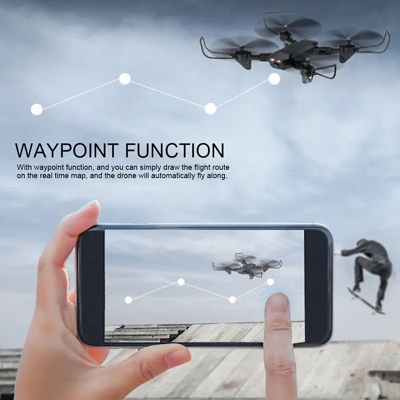 professional 4K /1080P RC Drone helicopter Remote Control WiFi Optical Flow Dual HD Camera Quadcopter Drons selfie follow me t | Игрушки и