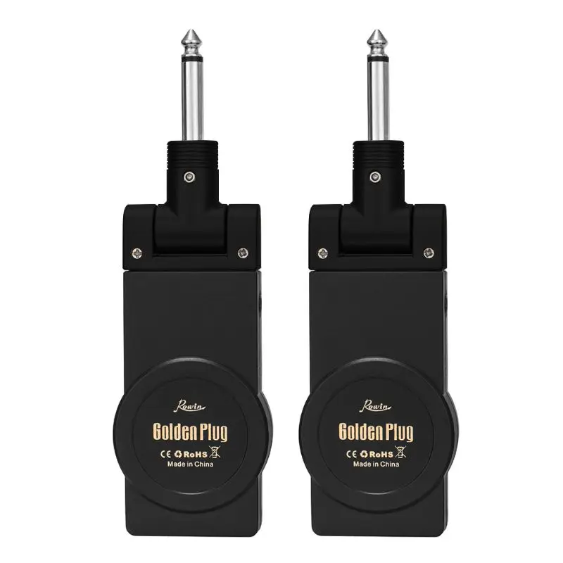 

Rowin WS-20 2.4G Wireless Guitar System Rechargeable Lithium Battery Transmitter Receiver 30 Meters Transmission Range 3 colors