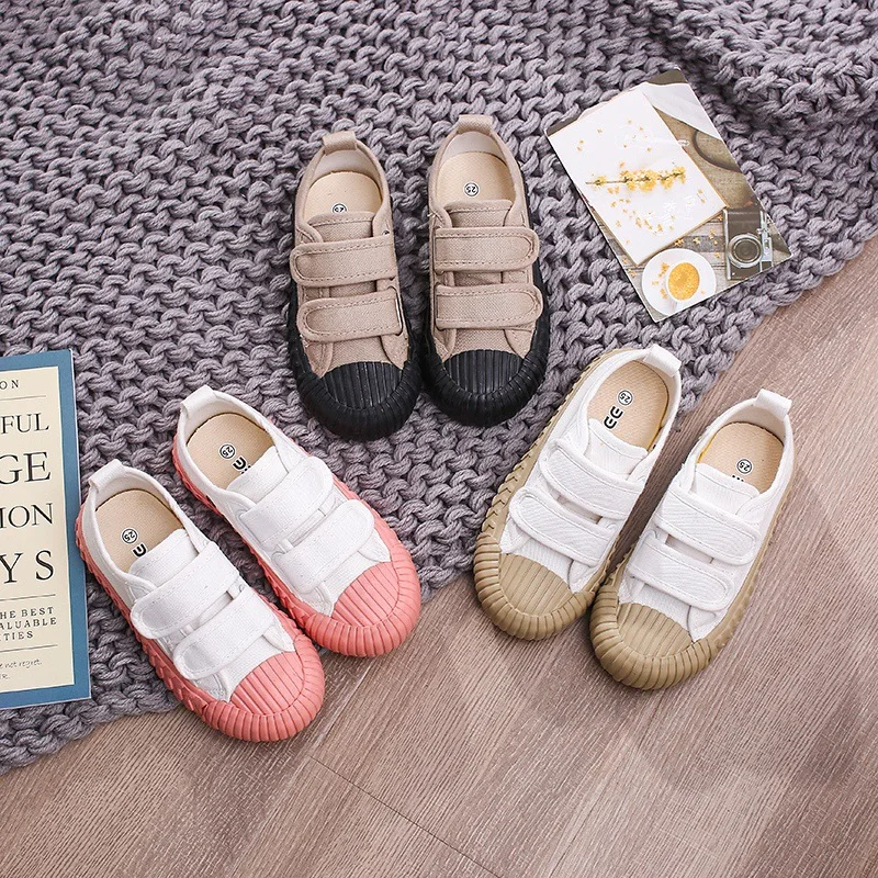 Детская повседневная обувь для маленьких девочек белые весенние модные
