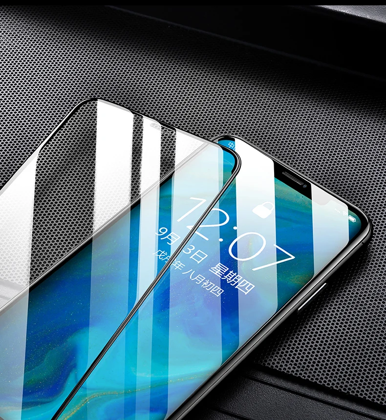 Закаленное стекло для iPhone 11 Pro 6 6s 7 8 Plus X Xs Max XR защитное стекло на экран протектор 10D изогнутые края