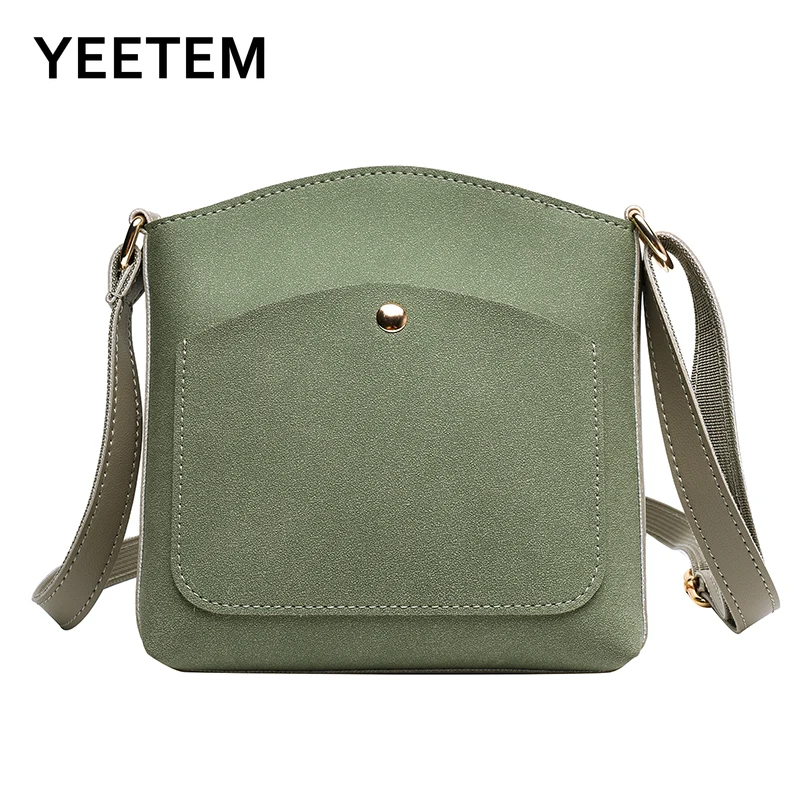 

Messenger bag ins casual small bag chic frosted small square bag 2020 new shoulder handbag simple student pure color
