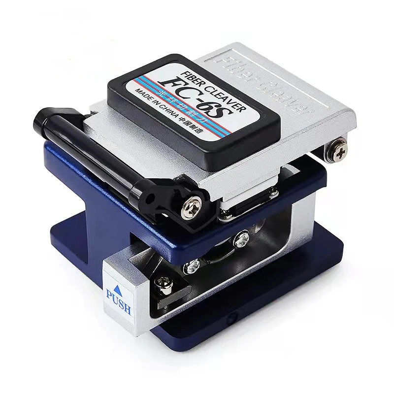 HTOC FTTH Cold Connection Optical Fiber Tool Kit With Cleaves And Cable Fiber Stripper Double Port Hole SC Cold Connector(10PCS)