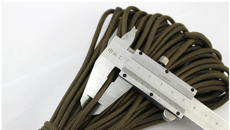 

YINGTOUMAN 7 Strand 4MM Paracord 550 Parachute Cord Lanyard Rope Multi Paracord Climbing Tools Camping Survival Equipment