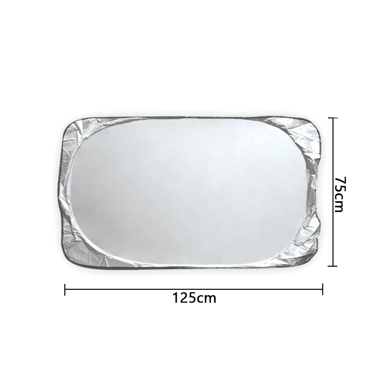 Солнцезащитный козырек на лобовое стекло автомобиля светоотражающая шторка от