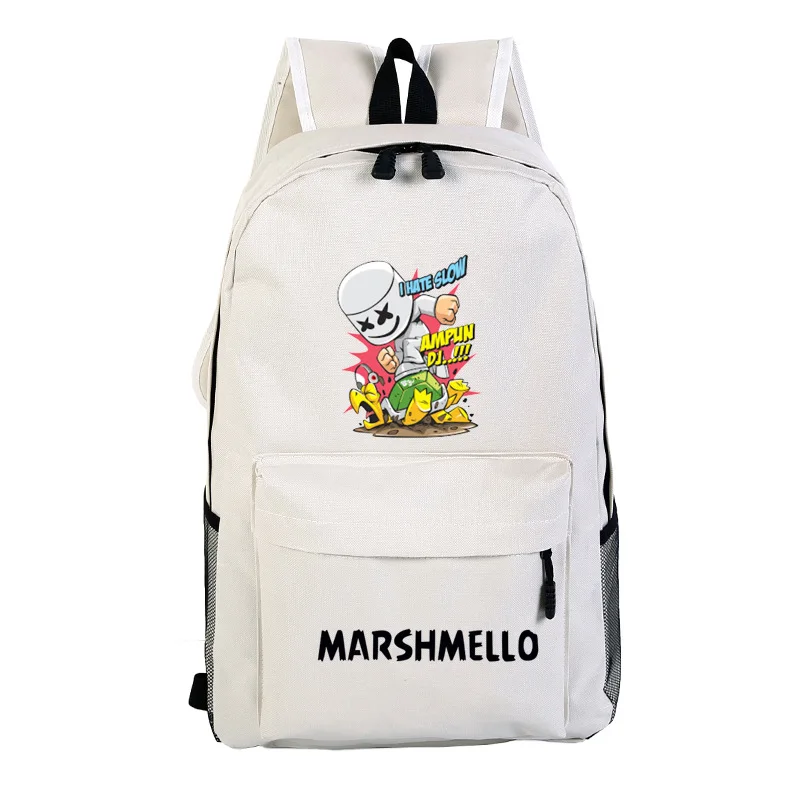 Marshmello электронная музыка связанные Baida рюкзак DJ поколение жира кросс-граница исключительно для оптовой продажи на заказ - Цвет: Beige