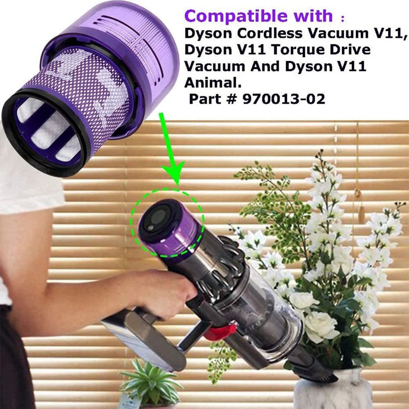 4 шт. Hepa фильтр запасная часть для Dyson беспроводные Вакуумный пакет хранения V11