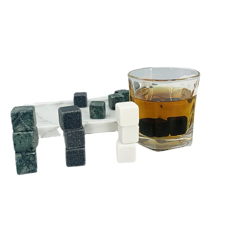 Кубик льда виски камень напиток кулер бар аксессуары для дома мраморный лед 4 шт./9
