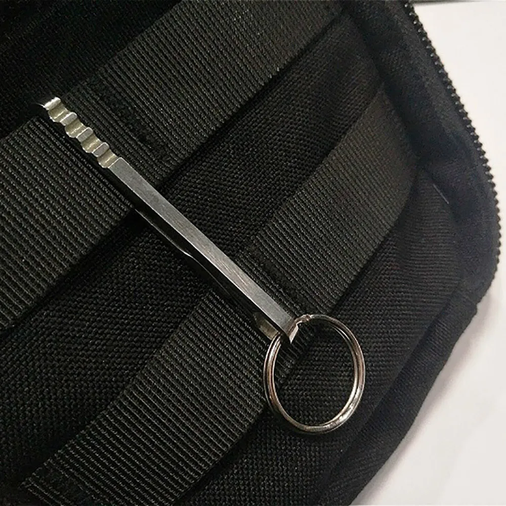 Alloy Titanium Carabiner KeyChain Hook Clip Outdoor Camping Hiking EDC Tool Multifunctional climbing Equipment carabiner clip | Спорт и