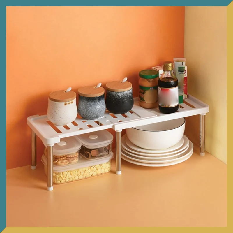 

Stainless Steel Storage Shelf Shoe Rack Cabinet Holders Home Closet Organizer Space Saving Wardrobe Shelves Kitchen Organizer